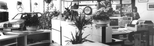 Freilinger Ausstellungsraum 1980er