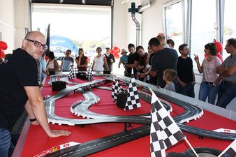 Eröffnung Freilinger Carrera Bahn